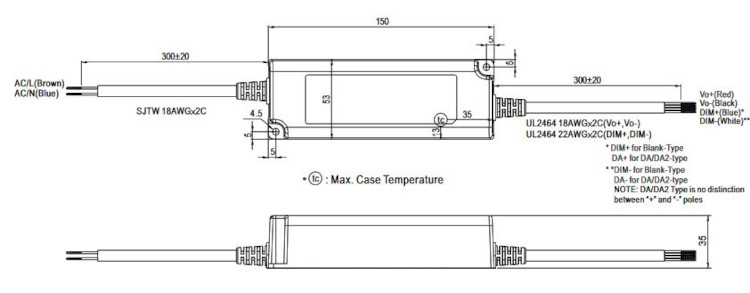 Mean Well LED-Treiber PWM-60-24