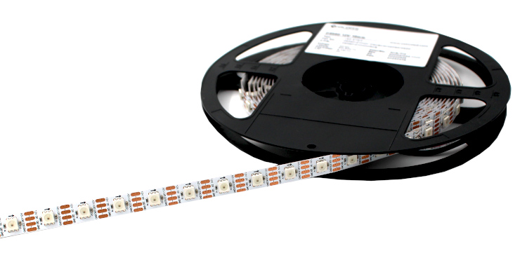 COLORS Pixel-LED-Band 12 VDC, 9,3 W/m, RGB, 207 lm, IP20, 60 SMD/m