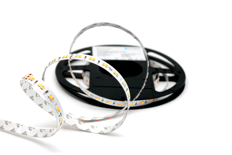 COLORS LED-Band 24 VDC, 17,3 W/m, CCT 2700 K - 6000 K, IP20, Cri > 90, 1500 lm/m, 140 SMD/m