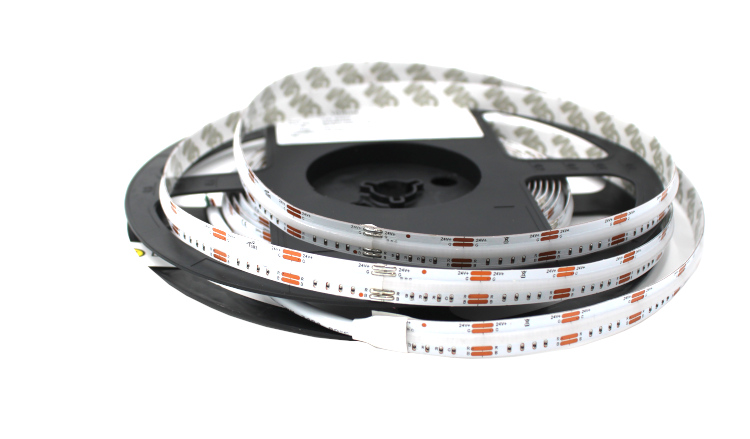Colors LED-Band CSP Flex Strip - 14.4W/m, RGB, 24V,  460lm/l , IP20, 10mm, 5m Rolle