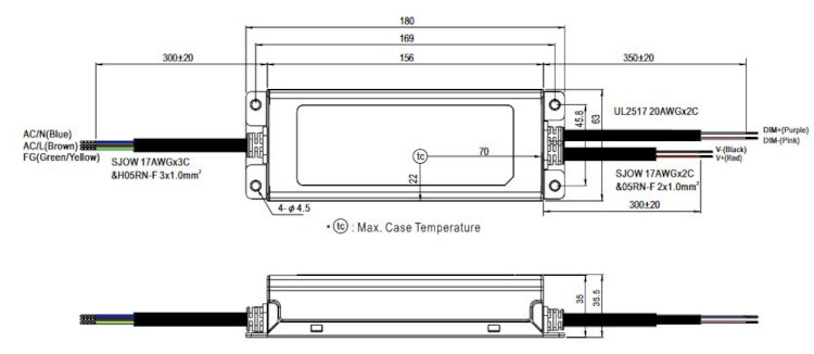 Mean Well LED-Treiber XLG-150-24-A