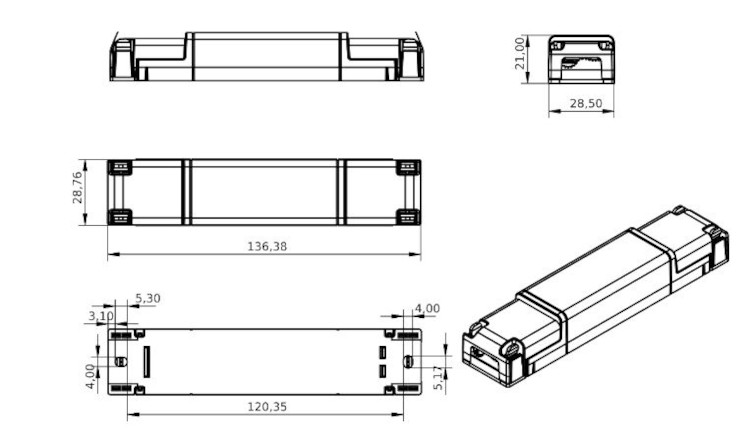 DALCNET SLIM-2CV-CASAMBI