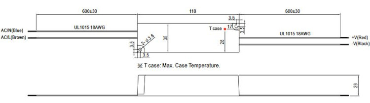 Mean Well LED-Treiber LPV-20-12