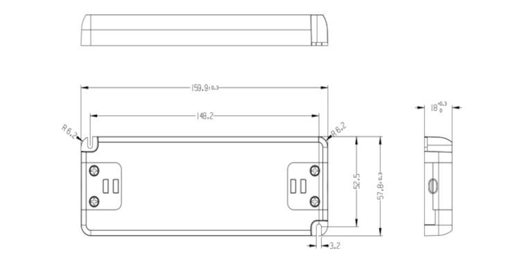 Snappy LED-Treiber SS60-12VF