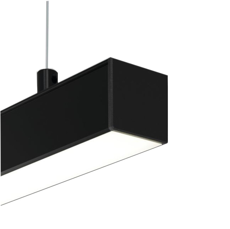 Eule Licht LIPOD Aufbauprofil schwarz 2,05 m