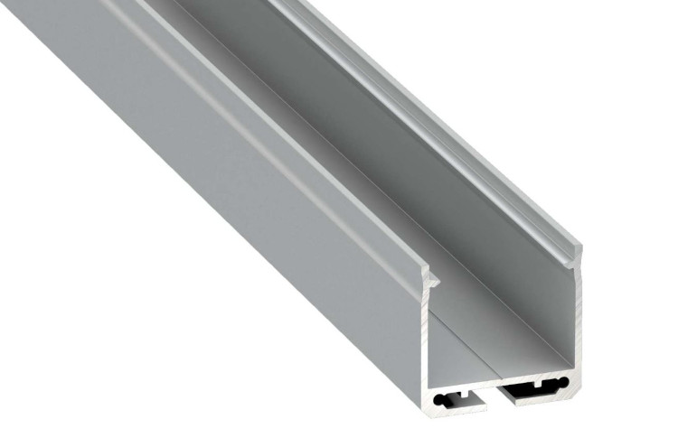 LED-Profil LPDil silber eloxiert 2,02m