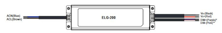 Mean Well LED-Treiber ELG-200-24B-3Y