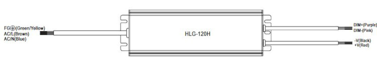 Mean Well LED-Treiber HLG-120H-24