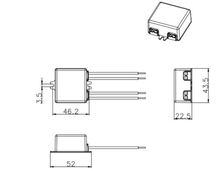 Eaglerise LED-Treiber SS-6-24 MB