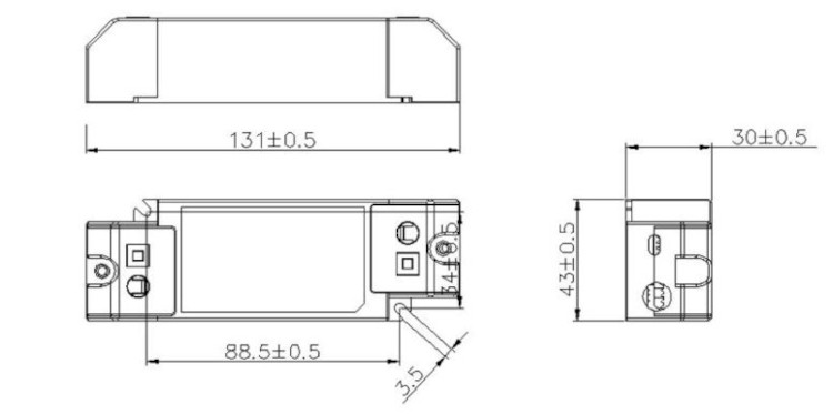 Eaglerise LED-Treiber FLS-21-500 LD