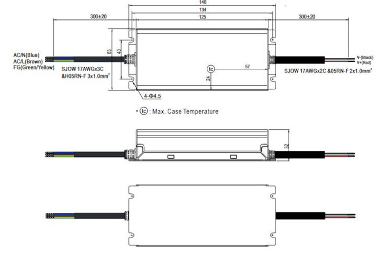 Mean Well LED-Treiber XLG-75-24-A