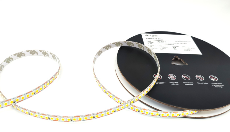 COLORS LED-Band 24 VDC, 16,8 W/m, 4000 K, IP65 nano, Cri >90, 2220 lm/m, 200 SMD/m