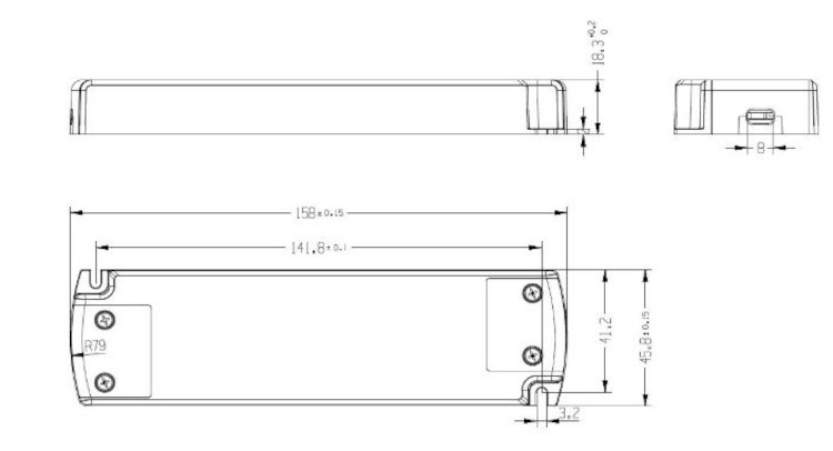 Snappy LED-Treiber SP30-24VFT-1