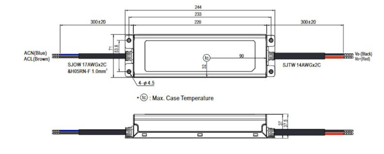 Mean Well LED-Treiber ELG-200-12DA-3Y