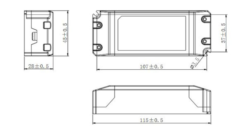 Eaglerise LED-Treiber EIP020V0120LSS