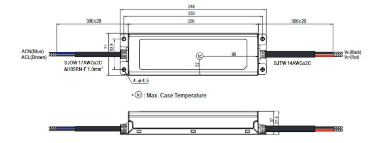 Mean Well LED-Treiber ELG-200-12B-3Y