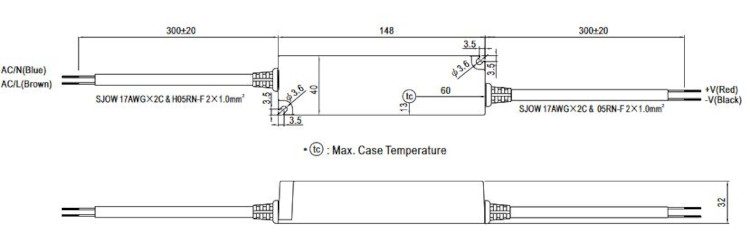 Mean Well LED-Treiber LPF-25-12