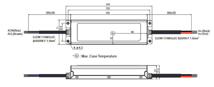 Mean Well LED-Treiber ELG-240-24B-3Y