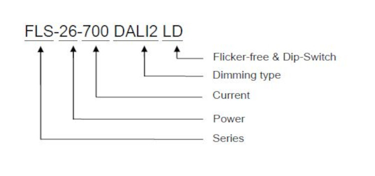 Eaglerise LED-Treiber FLS-26-700 DALI2 LD