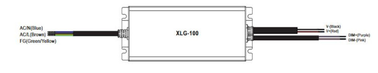 Mean Well LED-Treiber XLG-100-24-A