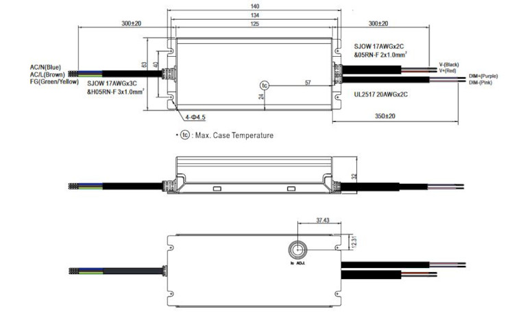 Mean Well LED-Treiber XLG-100-12-A