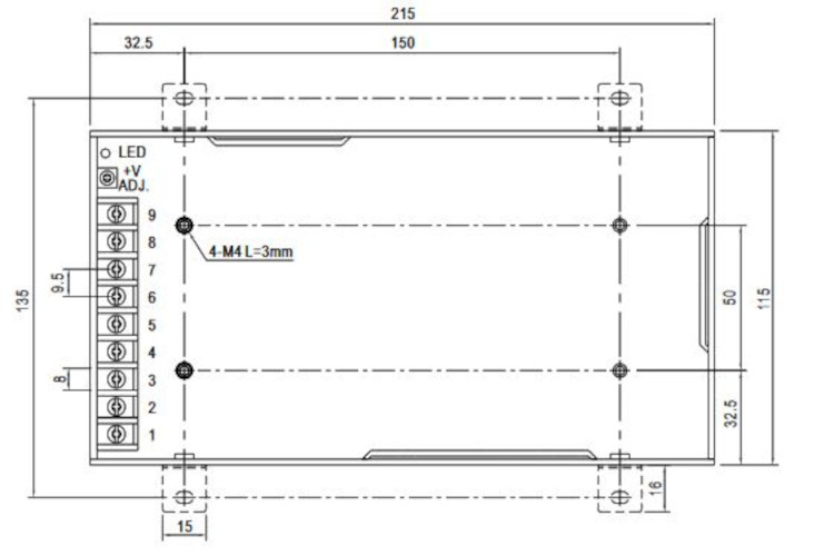 Mean Well Schaltnetzteil RSP-200-24