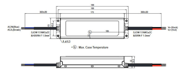 Mean Well LED-Treiber ELG-100-24B-3Y